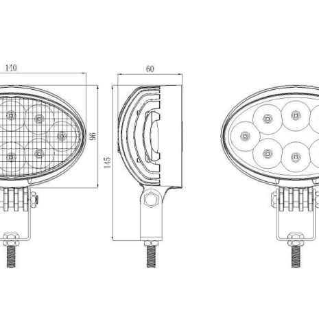 REVON 40W - 3400LM LED-TYÖVALO _MF-NH CASE_ OVAALI ALAKIINNITYS REVON 40W - 3400LM LED-TYÖVALO _MF-NH CASE_ OVAALI ALAKIINNITYS