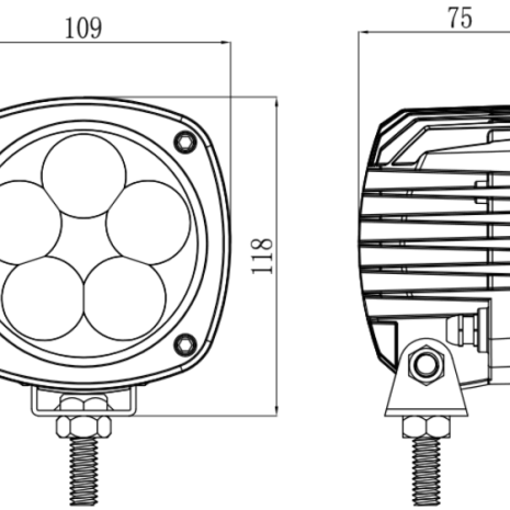 REVON 50W - 4800LM LED-TYÖVALO REVON 50W - 4800LM LED-TYÖVALO