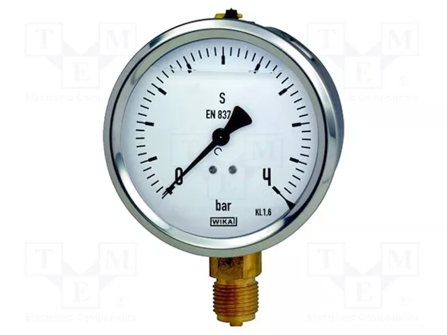 Painemittari 4BAR M12*1,5 alakiinnitys