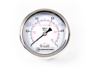 836001004 Painemittari 4 BAR R 1/4" takakiinnitys